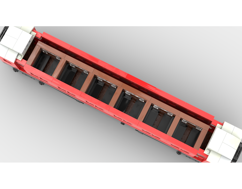 LEGO MOC VR W Class Carriage by Exie_Baby | Rebrickable - Build with LEGO