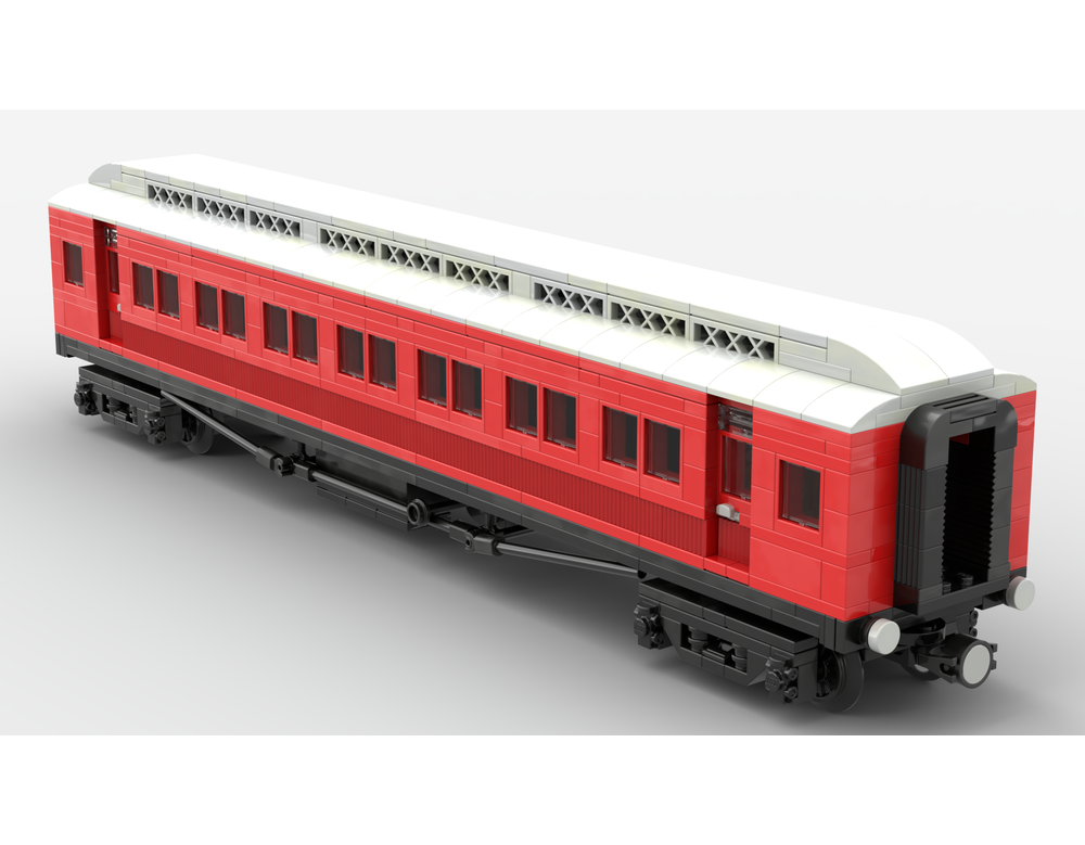 LEGO MOC VR W Class Carriage by Exie_Baby | Rebrickable - Build with LEGO