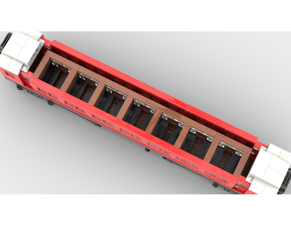 LEGO MOC VR W Class Carriage by Exie_Baby | Rebrickable - Build with LEGO