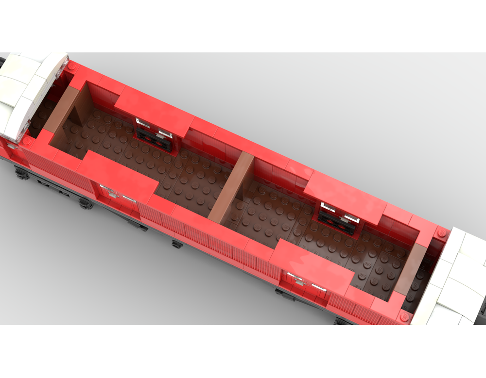 LEGO MOC VR W Class Carriage by Exie_Baby | Rebrickable - Build with LEGO