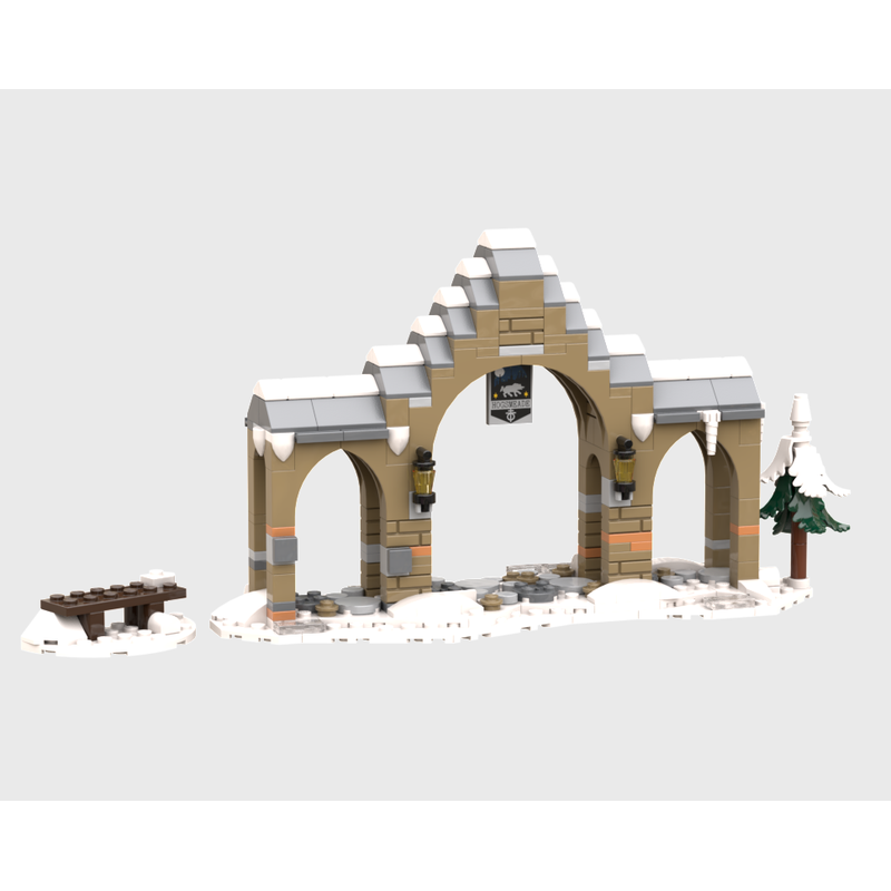 LEGO MOC-208289 Hogsmeade Village Entrance Arch by ScarletPatronus ...