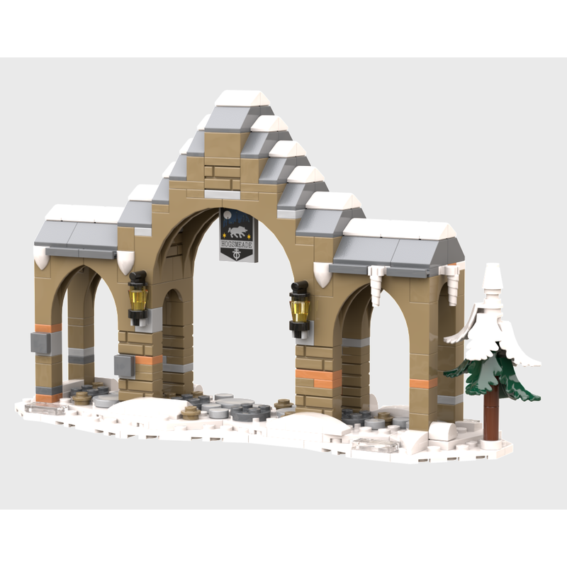LEGO MOC-208289 Hogsmeade Village Entrance Arch by ScarletPatronus ...