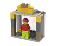 BYGGLEK Bus stop