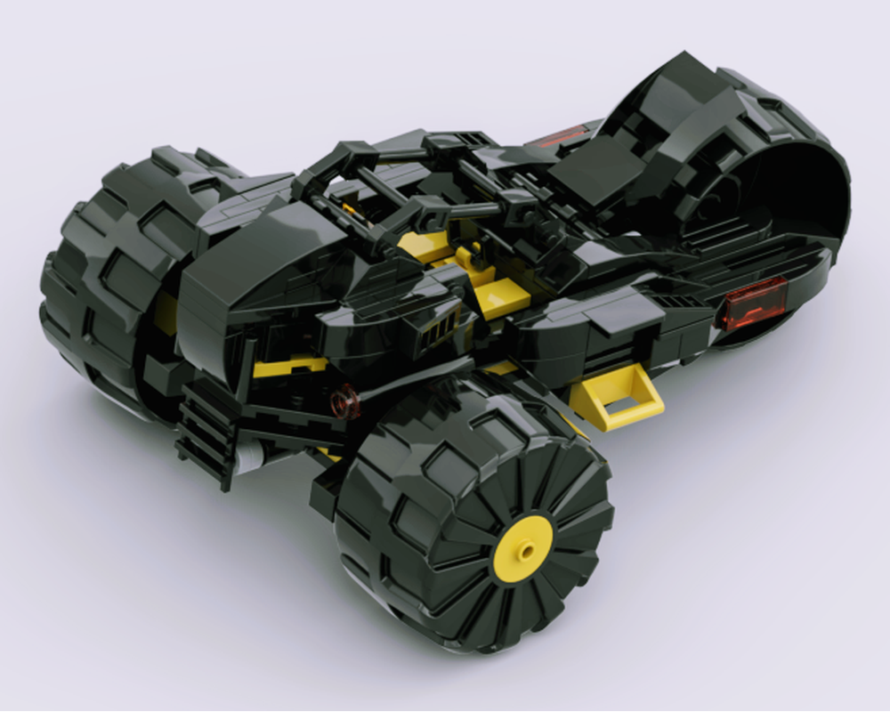 LEGO MOC Blacktron Rover 3W by Anvil84 | Rebrickable - Build with LEGO