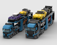 jtwm◆ LEGO MOC MOD of 60408 Car Transporter for Speed Champions by