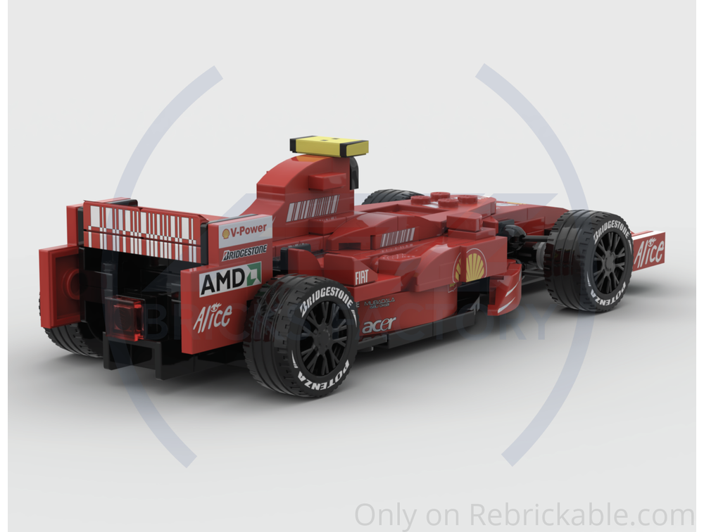LEGO MOC-208396 F1 F2007 by Pit Lane Bricks Factory | Rebrickable ...