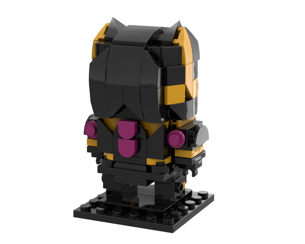 LEGO MOC-208410 Marvel Rivals - Black Panther Brickheadz by Ant0noo ...