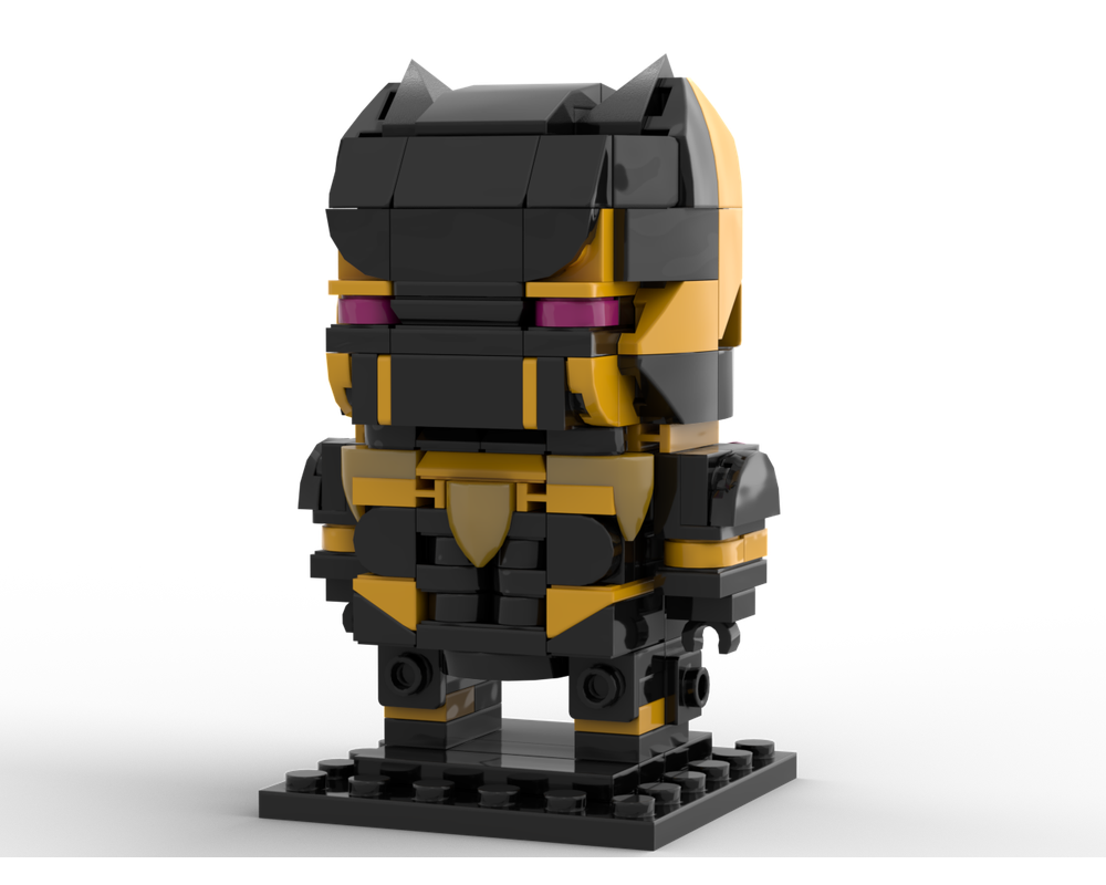LEGO MOC-208410 Marvel Rivals - Black Panther Brickheadz by Ant0noo ...