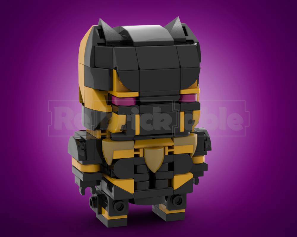 LEGO MOC-208410 Marvel Rivals - Black Panther Brickheadz by Ant0noo ...