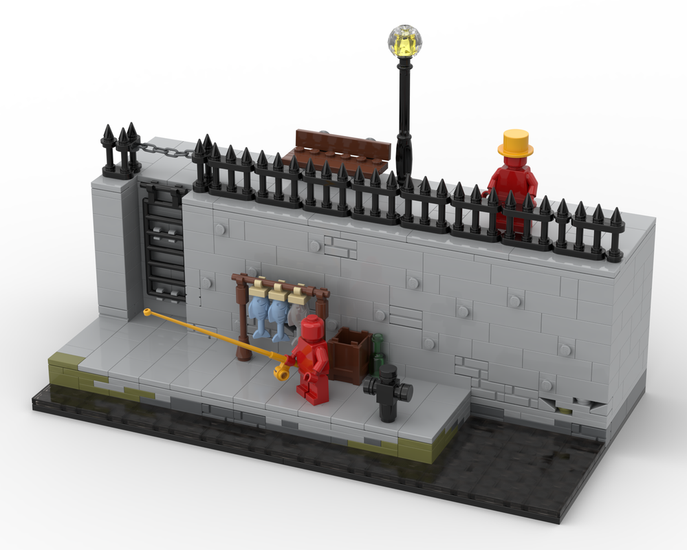 LEGO MOC Lego City Canal/harbour Modular with fishing platform by