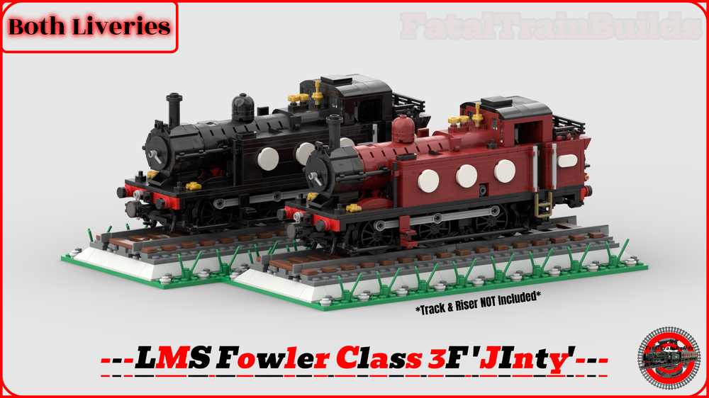 LEGO MOC (Pack) LMS Fowler Class 3F 'Jinty' (8w) by FatalTrainBuilds ...