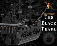 LEGO MOC-208568 TPS Black Pearl | Pirates of the Caribbean by The
