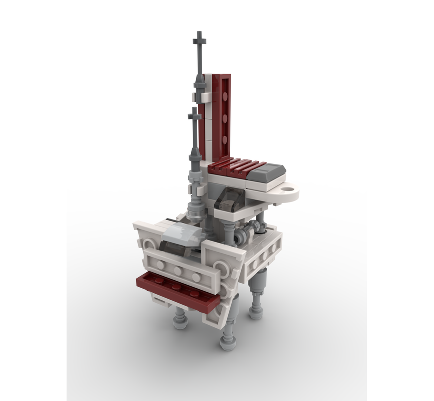 LEGO MOC Oil Rig by Babylonbuild | Rebrickable - Build with LEGO