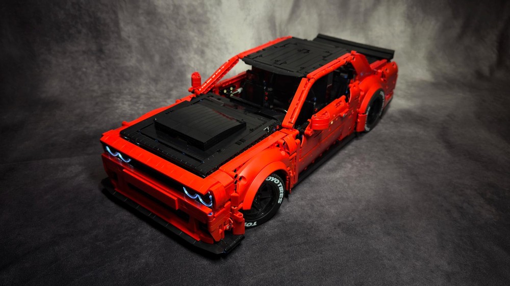 LEGO MOC Dodge SRT Demon RC by Lego technic world | Rebrickable