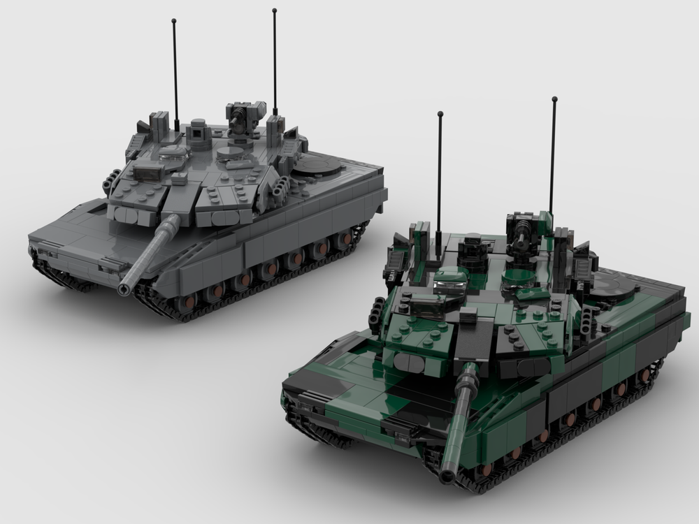 LEGO MOC-208666 Leopard 2A8 by simonelovisa01 | Rebrickable - Build ...