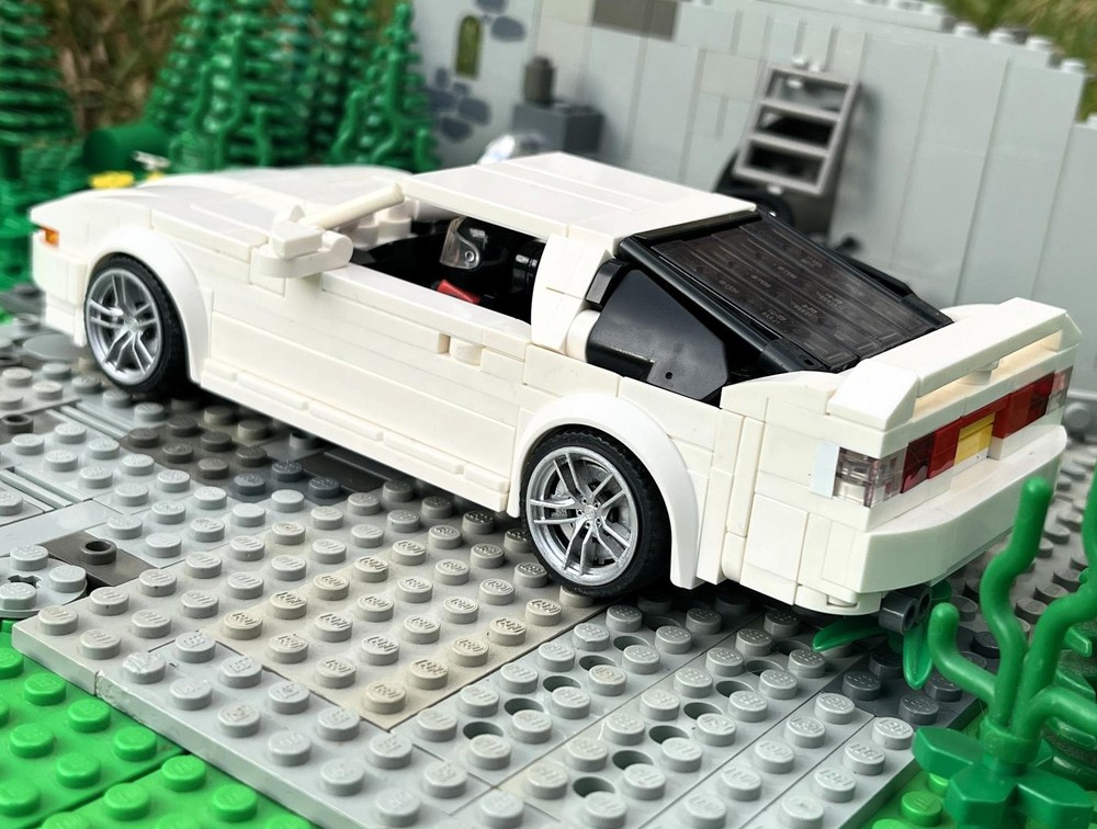 tayaku　Mサイズ　白黒 LEGO MOC-208688 Toyota Supra A70 (Mark 3) by championmocs