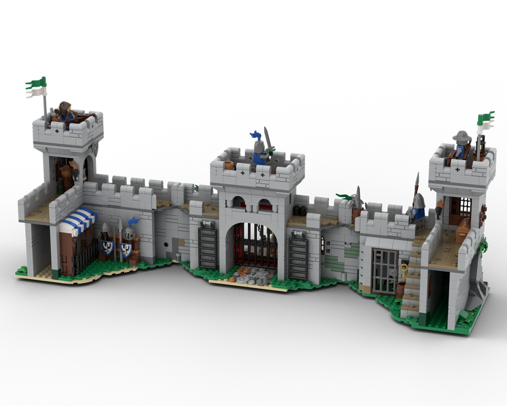 LEGO MOC 6073 Knight`s Castle Remake by Legat_Of_Legion | Rebrickable ...