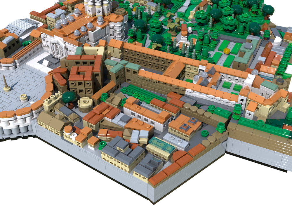 LEGO MOC-208889 Vatican City by Sebriicks | Rebrickable - Build with LEGO