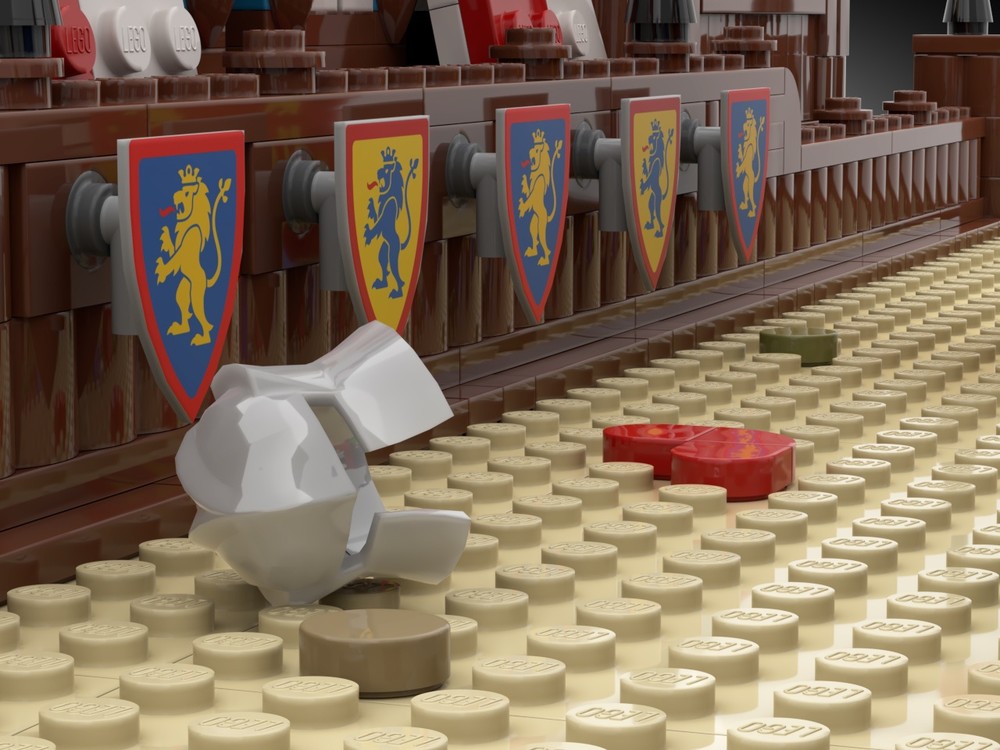 LEGO MOC-208896 Jousting Tourney - Medieval Village Diorama by Mikey ...