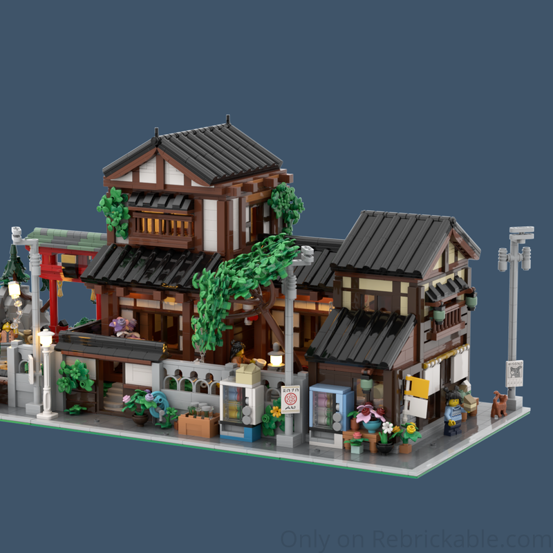 LEGO MOC-208973 Japanese Modular Collection I by rebelnili ...