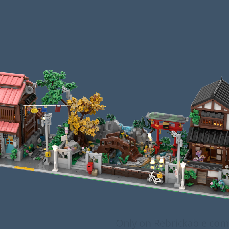 LEGO MOC-208973 Japanese Modular Collection I by rebelnili ...