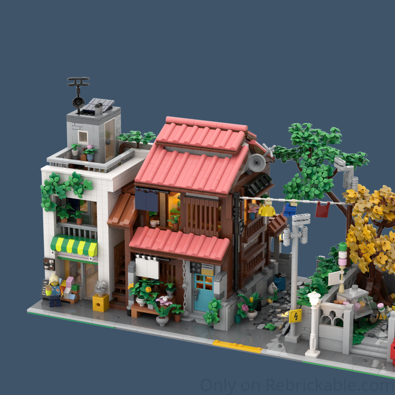 LEGO MOC-208973 Japanese Modular Collection I by rebelnili ...