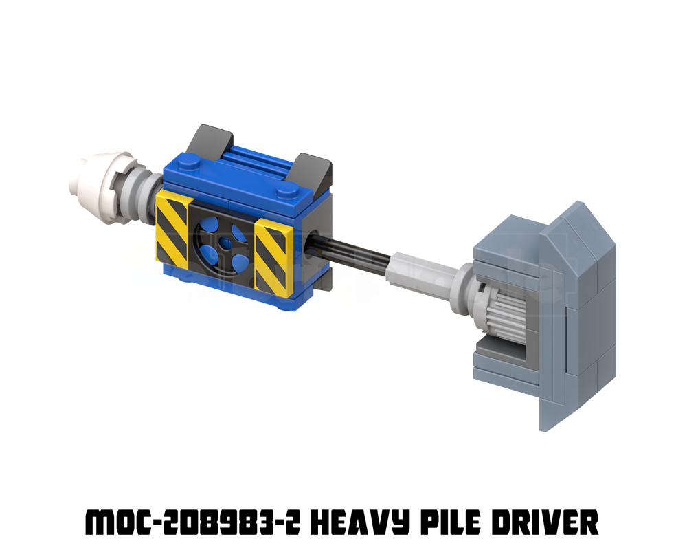 mocおまとめ LEGO MOC-208983 Heavy Construction Mech II - (MOC-187343
