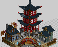 Temple of Airjitzu Inner Corner Modular