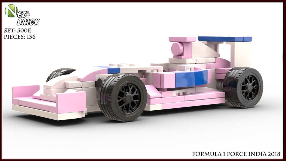 LEGO MOC-20909 Formula 1 Force India 2018 by CyberLogic