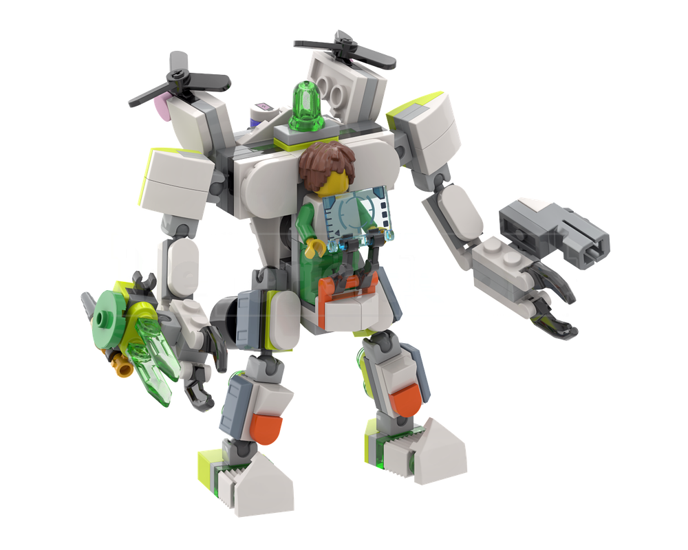 LEGO MOC-209203 Mateo & Z-Blob's Adventure Mech - (71487-1 & 30694