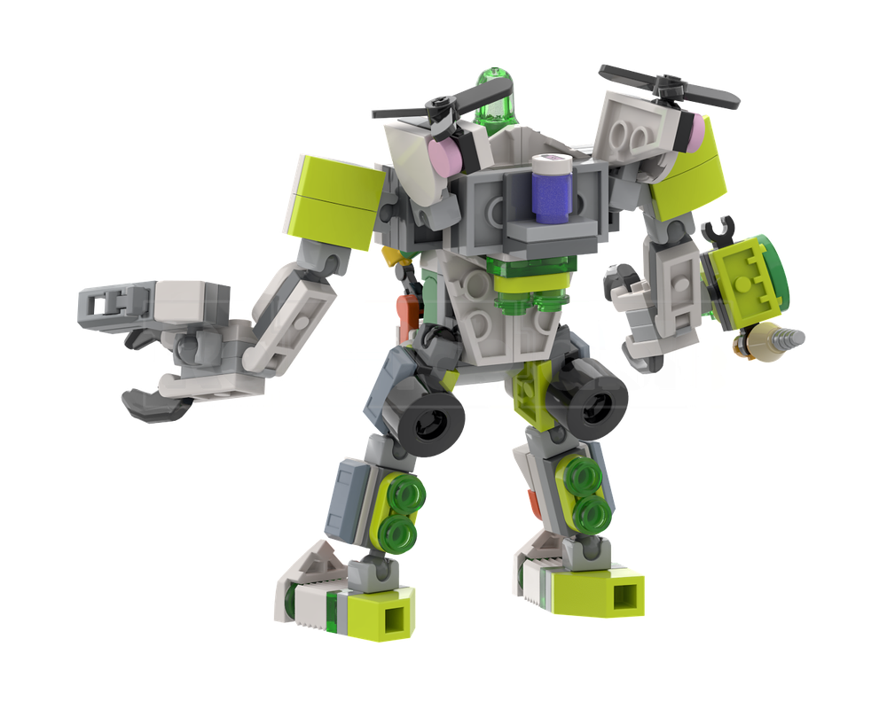 LEGO MOC-209203 Mateo & Z-Blob's Adventure Mech - (71487-1 & 30694