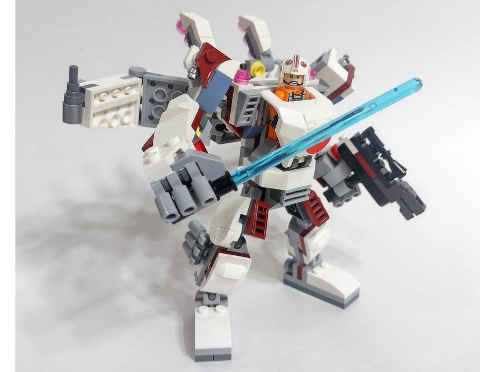 LEGO MOC-209204 New Republic E-Wing Mech - (75390-1 x2) by