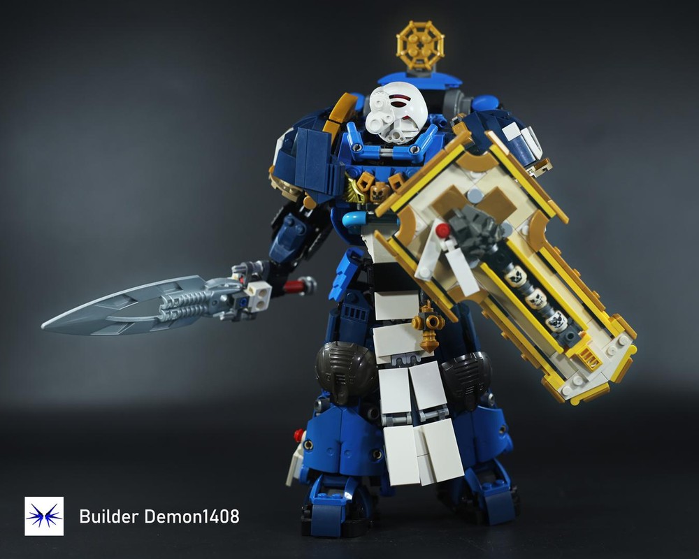 LEGO Space Marine Bladeguard Kopaka (Warhammer 40K + BIONICLE)