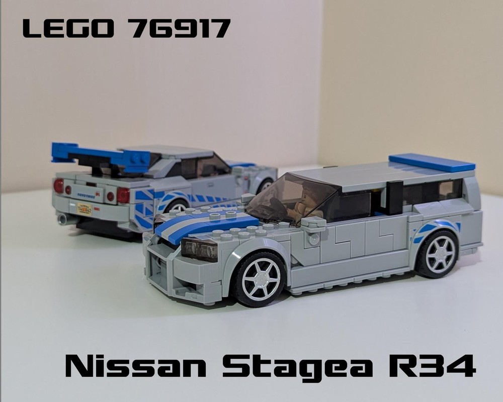 LEGO MOC-209234 76917 Nissan Stagea R34 by Kirvet | Rebrickable
