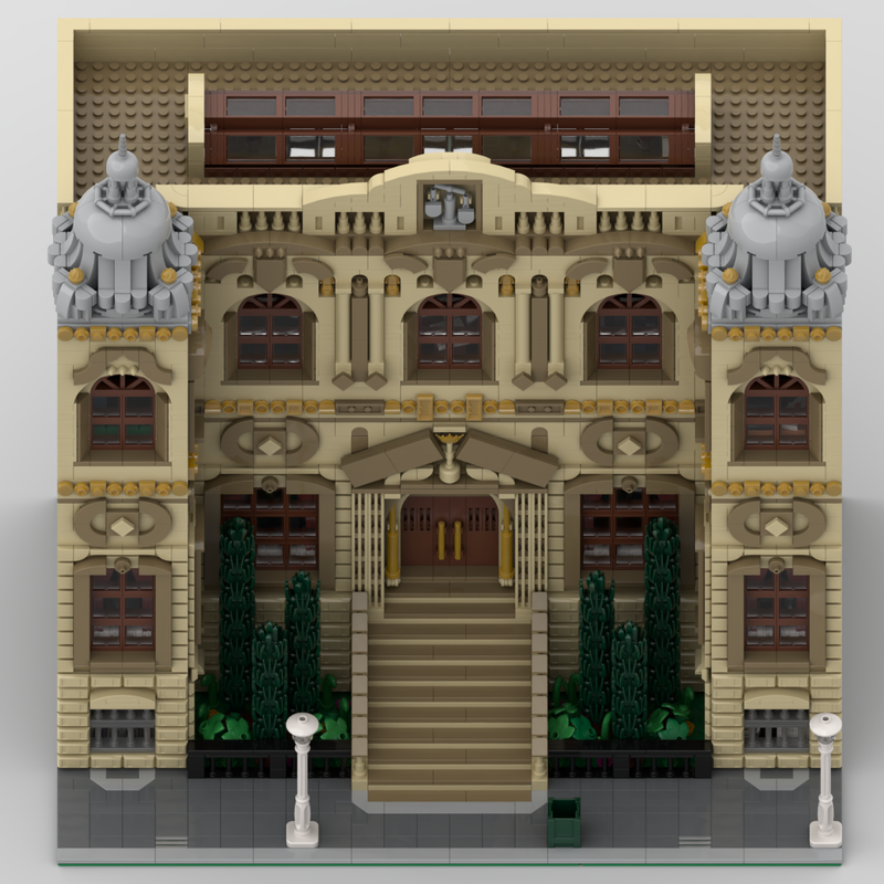 LEGO MOC-209249 Royal Courthouse by Leo G | Rebrickable - Build with LEGO