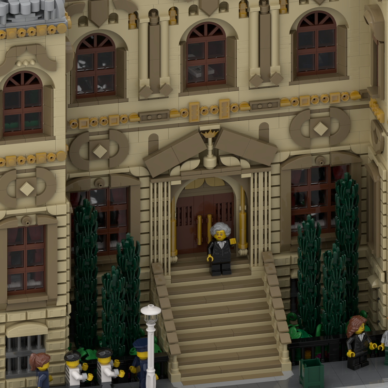 LEGO MOC-209249 Royal Courthouse by Leo G | Rebrickable - Build with LEGO