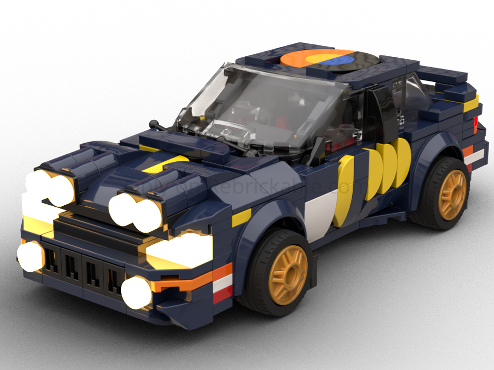 LEGO MOC-209280 Subaru Impreza'95-McRAE / RAC Rally'95 / Impreza 555 ...