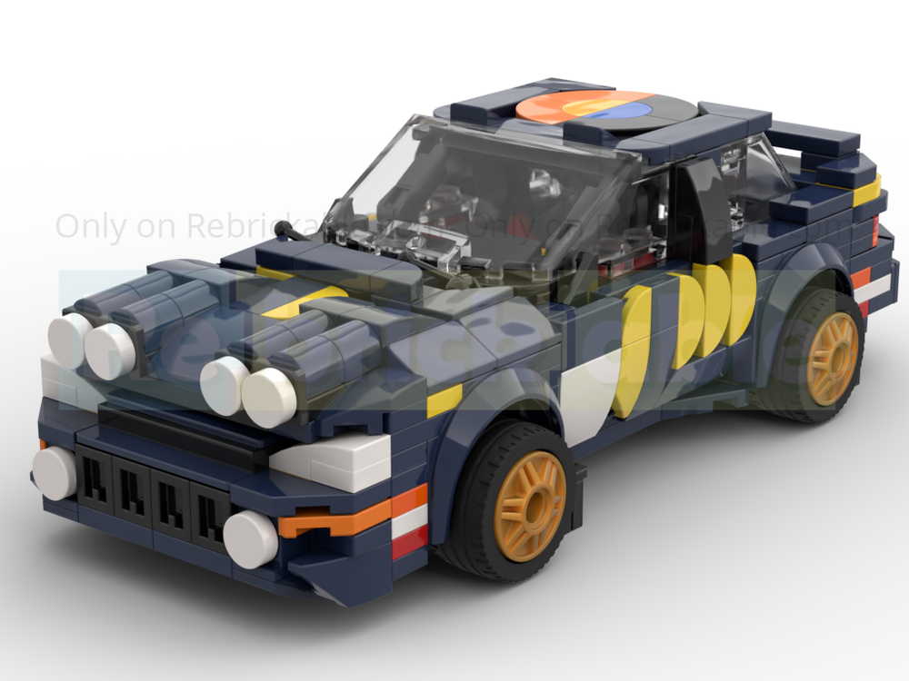 LEGO MOC Subaru Impreza'95-McRAE / RAC Rally'95 / Impreza 555 (LiTE ...