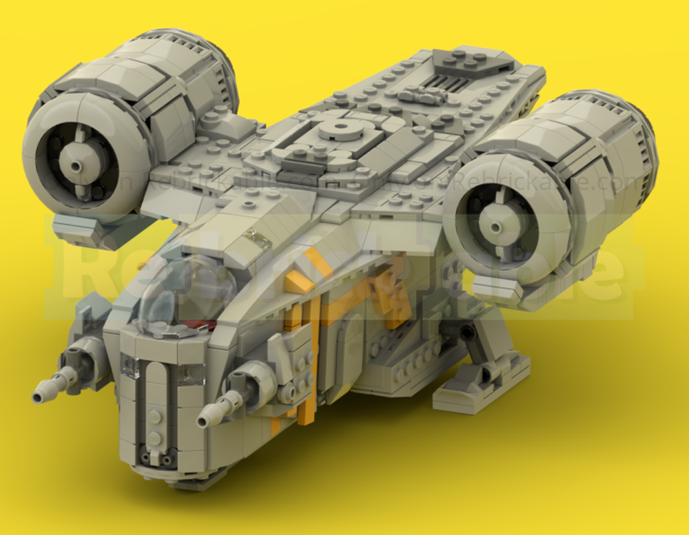 LEGO MOC-209325 The Razor Crest (SWOV) by Mayomaan | Rebrickable ...