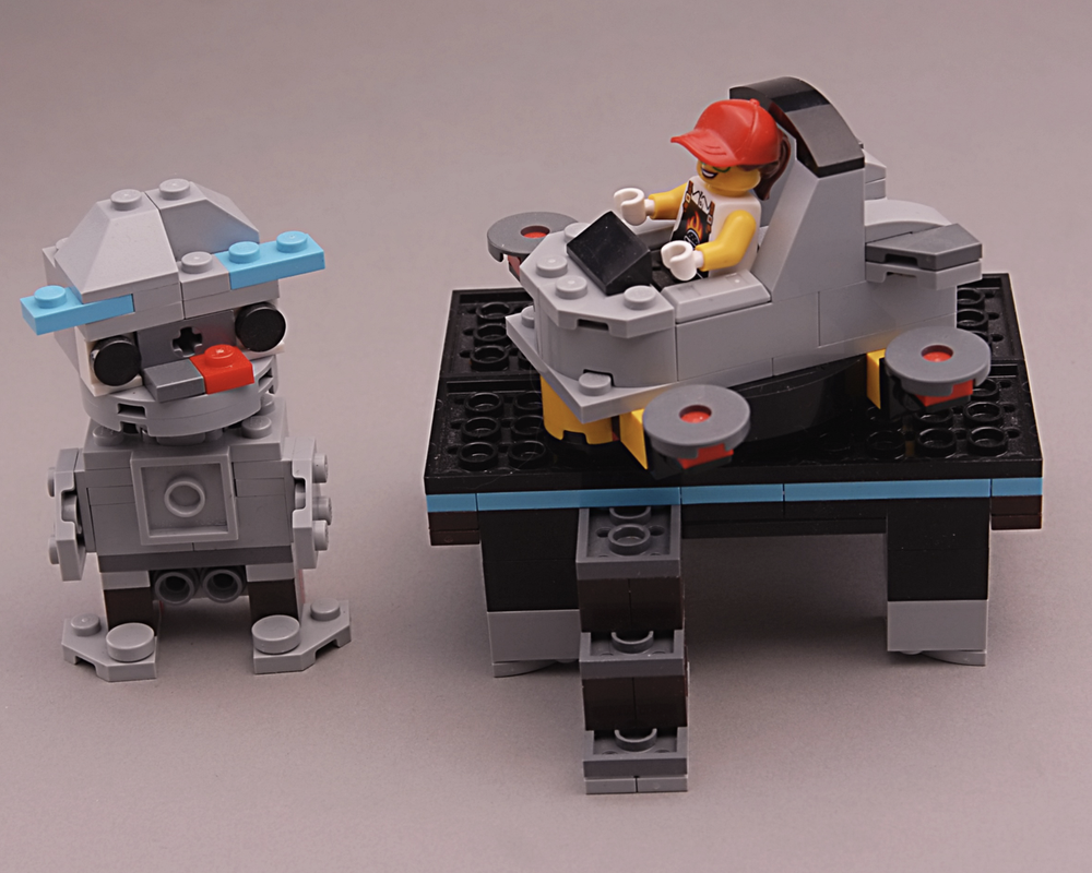 LEGO MOC 31147 Drone Taxi by Keep On Bricking | Rebrickable - Build ...