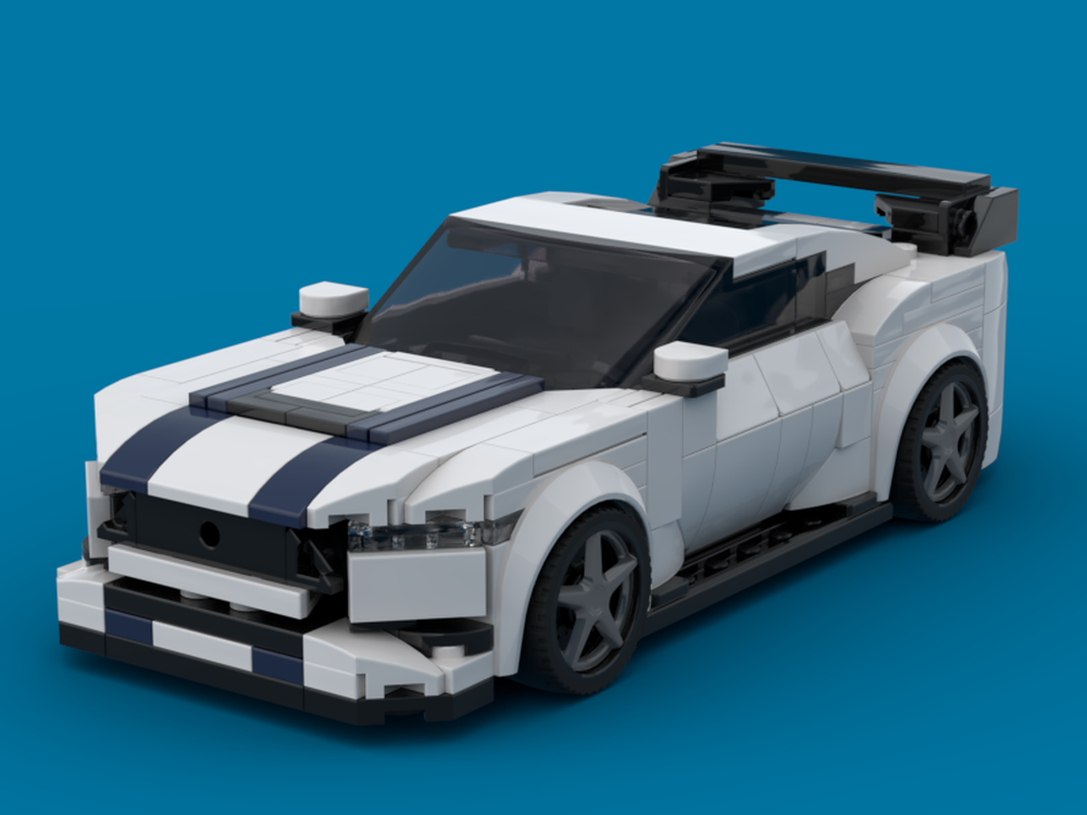LEGO MOC 2025 Shelby Mustang GT350 by Teddie Bear Bricks