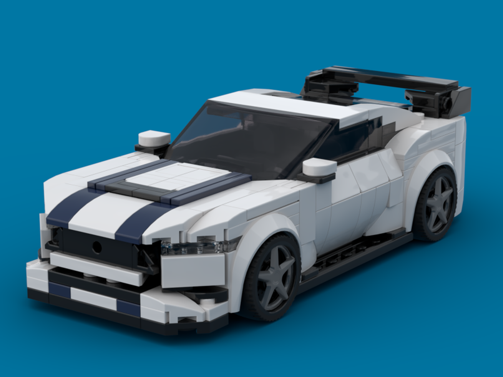 LEGO MOC 2025 Shelby Mustang GT350 by Teddie Bear Bricks Rebrickable