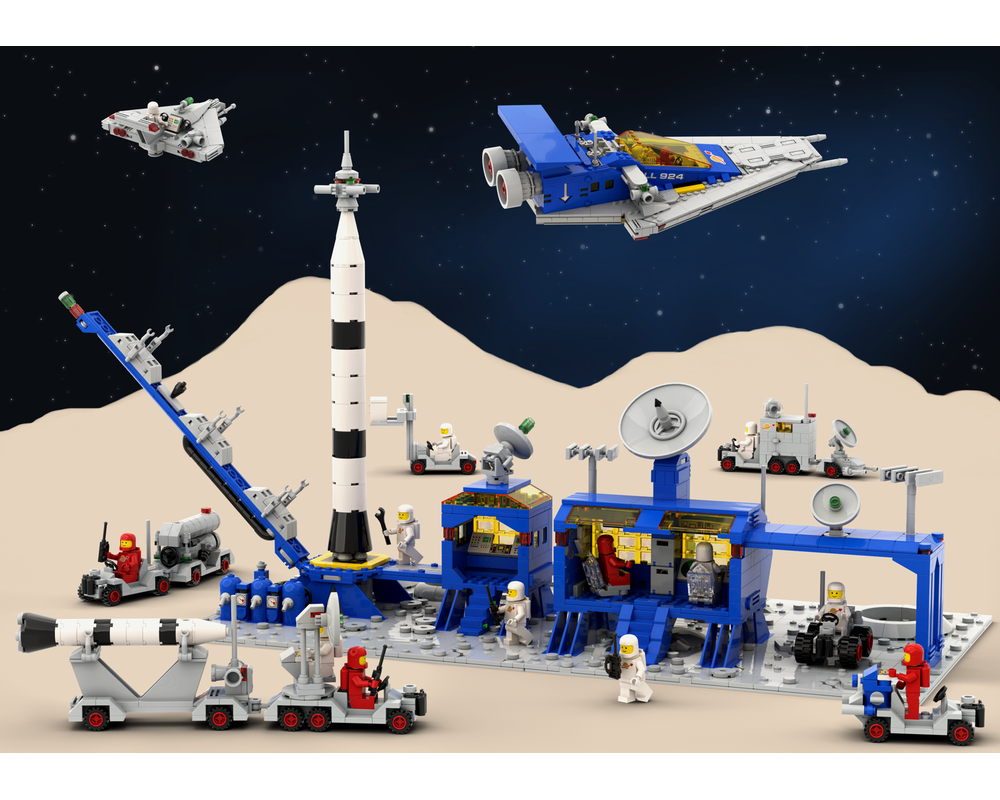 LEGO MOC-209363 Alpha-1 Rocket Base by Tubi_Rock_V | Rebrickable