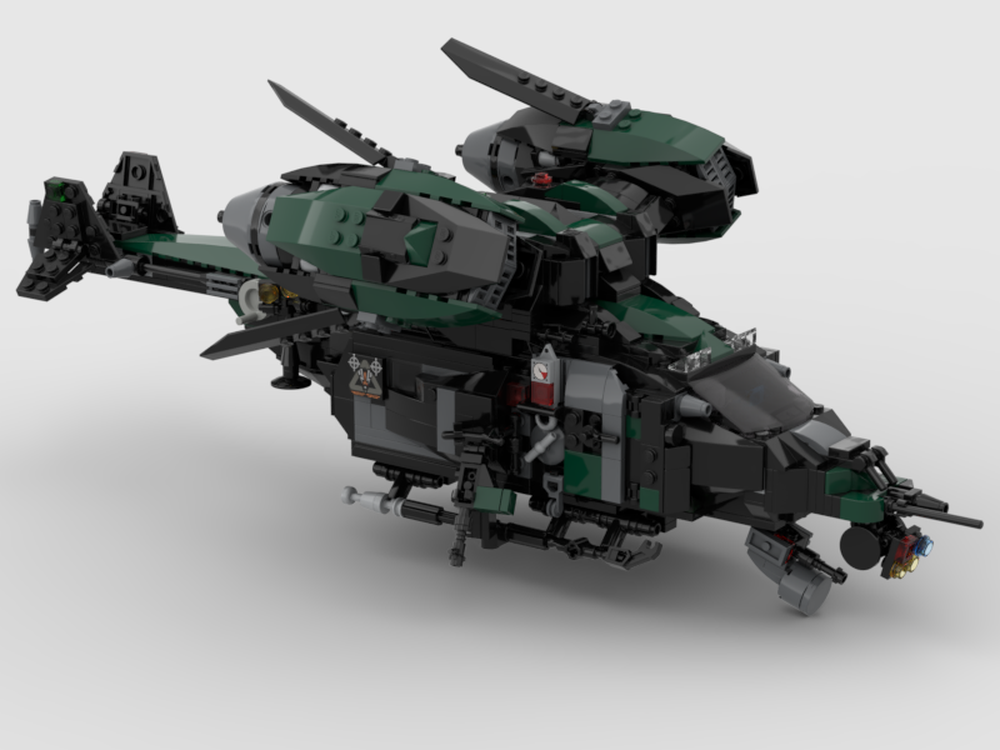 LEGO MOC-209382 VTOL Aerial Utility Transport by Total_Rebrick ...
