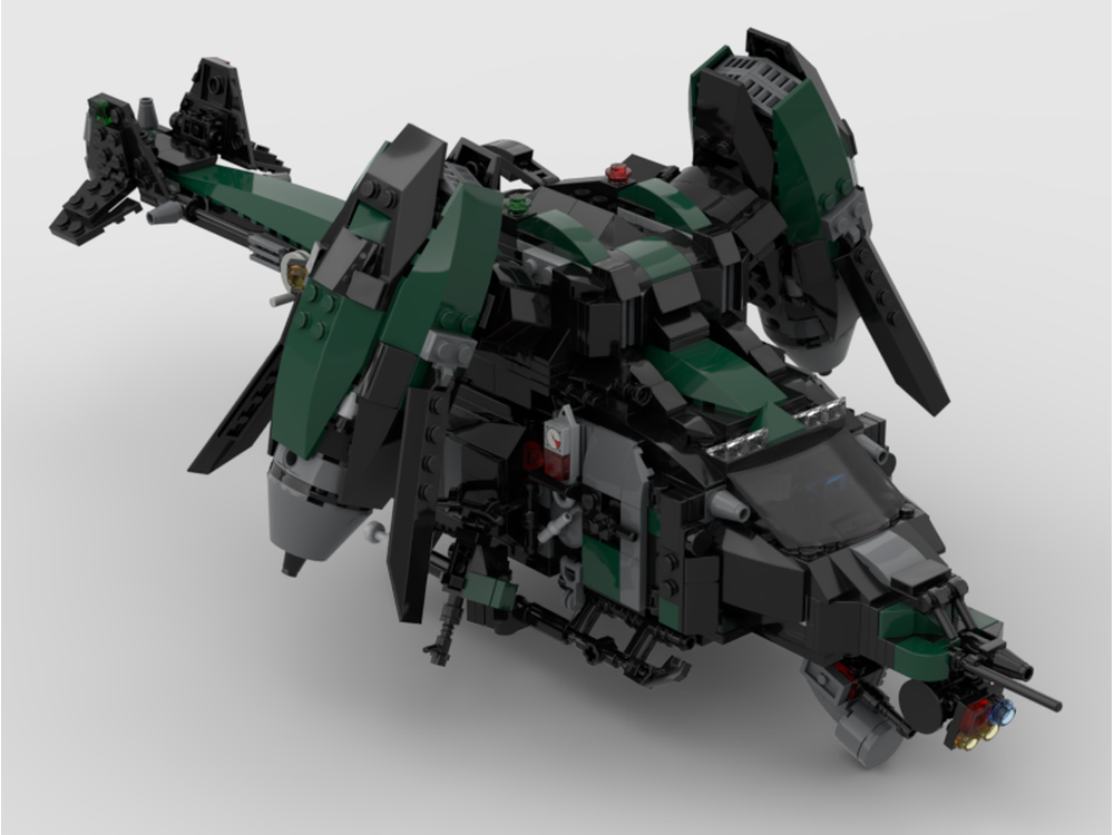 LEGO MOC-209382 VTOL Aerial Utility Transport by Total_Rebrick ...