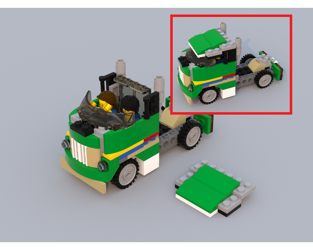 lego 2 seater car