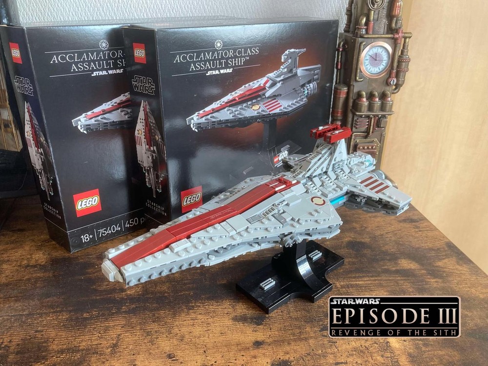 LEGO MOC Venator Class StarDestroyer Midi-Scale 75404 by