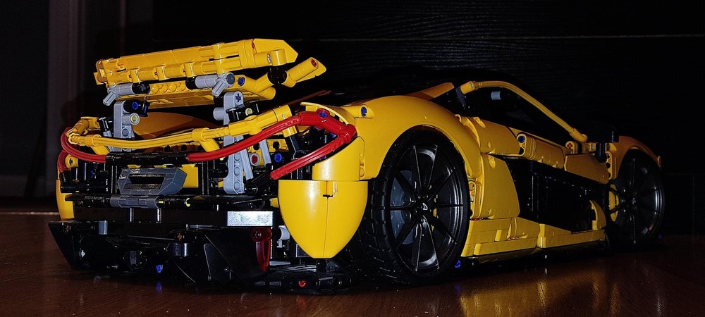 LEGO MOC-209501 McLaren P1 42172 Adjustable Rear Wing and DRS Mod by ...