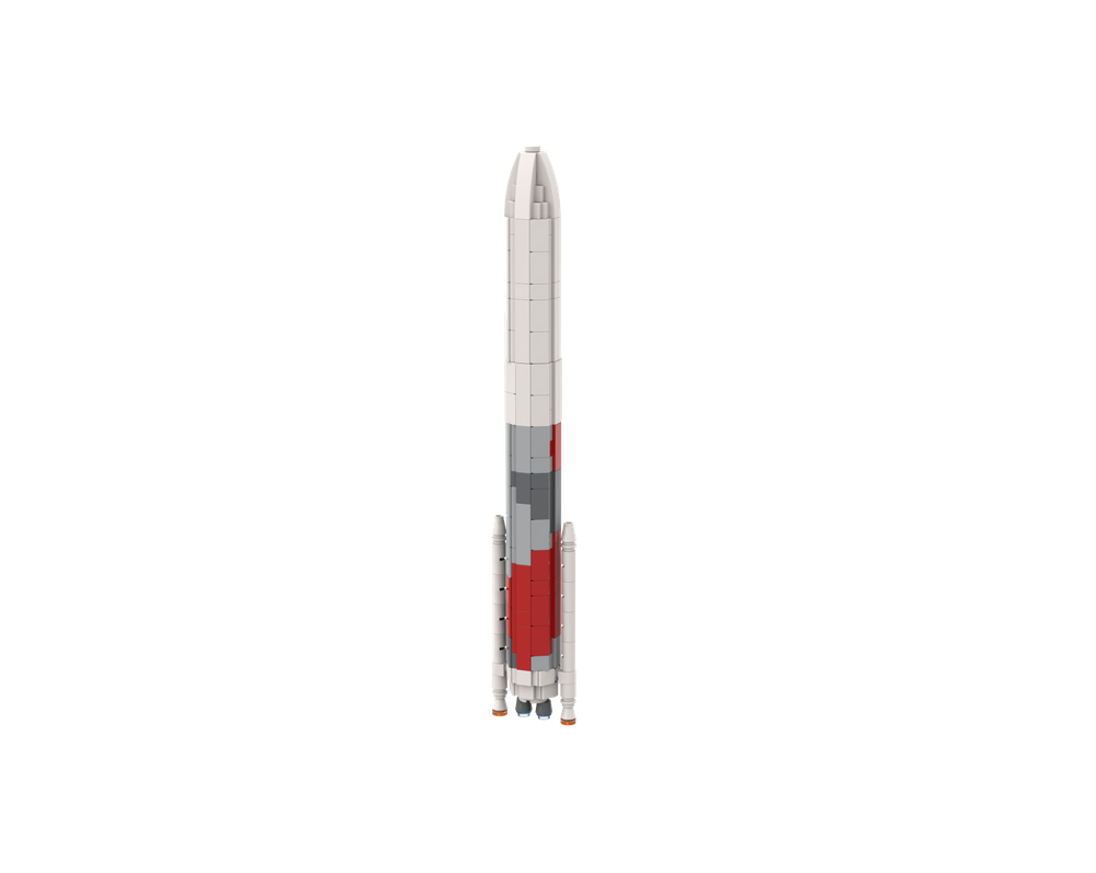 LEGO MOC-209517 ULA Vulcan-Centaur rocket 1:220 scale by ...