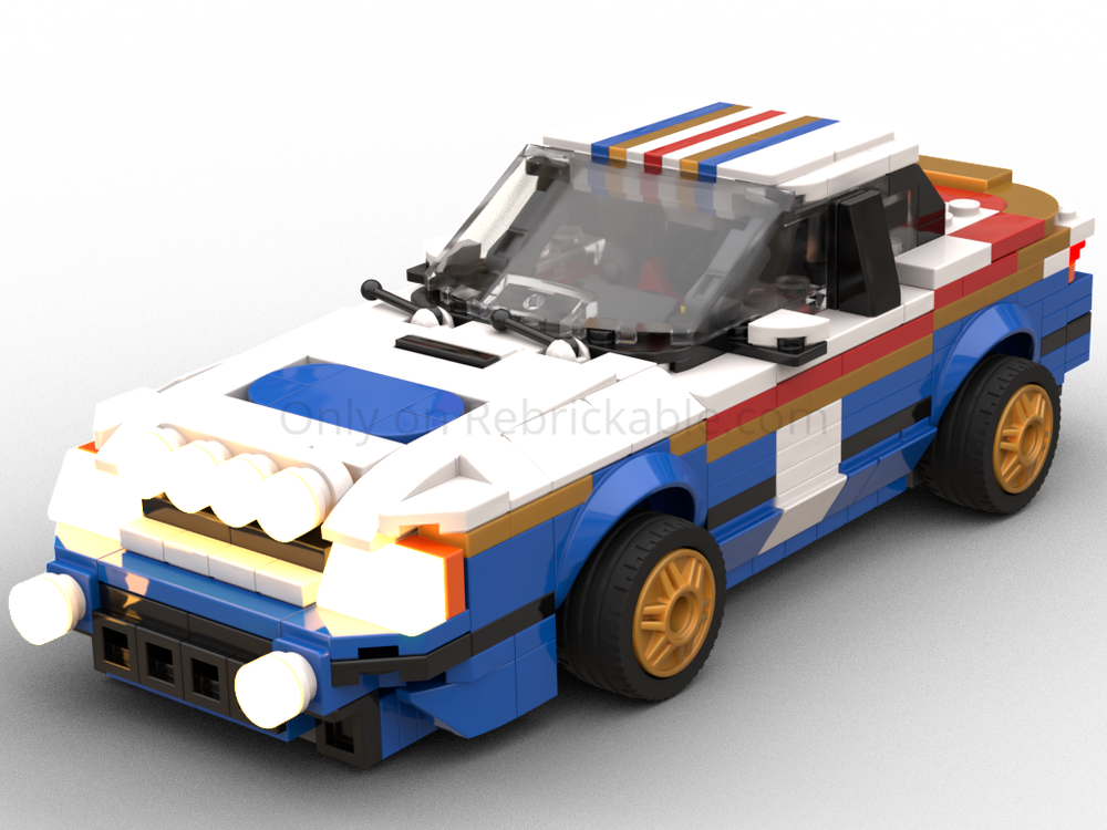 LEGO MOC-209532 Subaru Legacy'91- MANX Rally / Colin McRae's Subaru ...